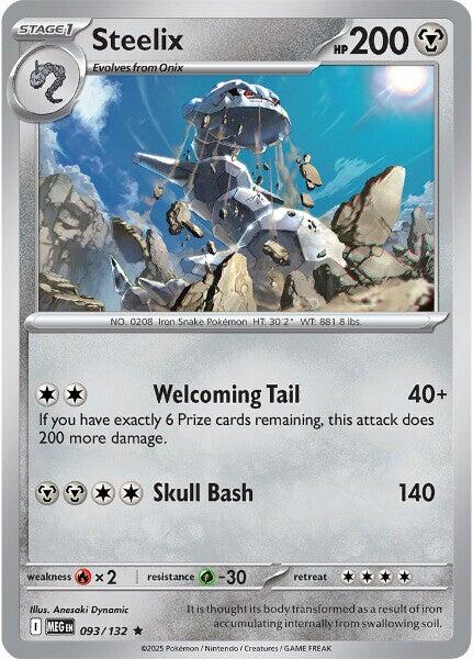 Steelix - 093/132 ME01: Mega Evolution - Holofoil