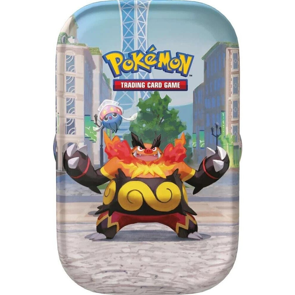 Lumiose City Mini Tin [Emboar & Inkay]