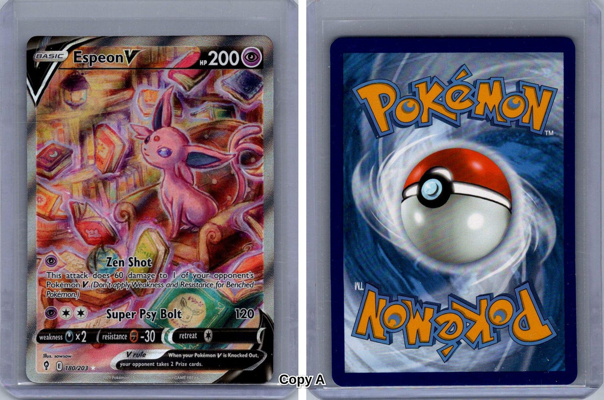 Front + Back scan | Near Mint / Copy A / Holofoil