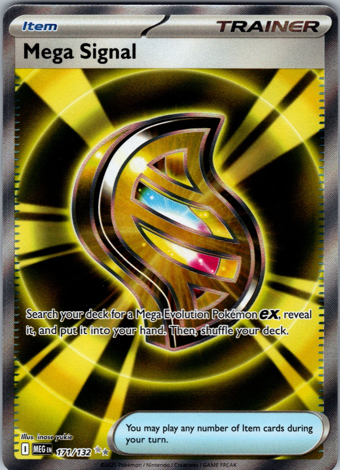 Mega Signal Ultra Rare ME01: Mega Evolution 171/132 NM