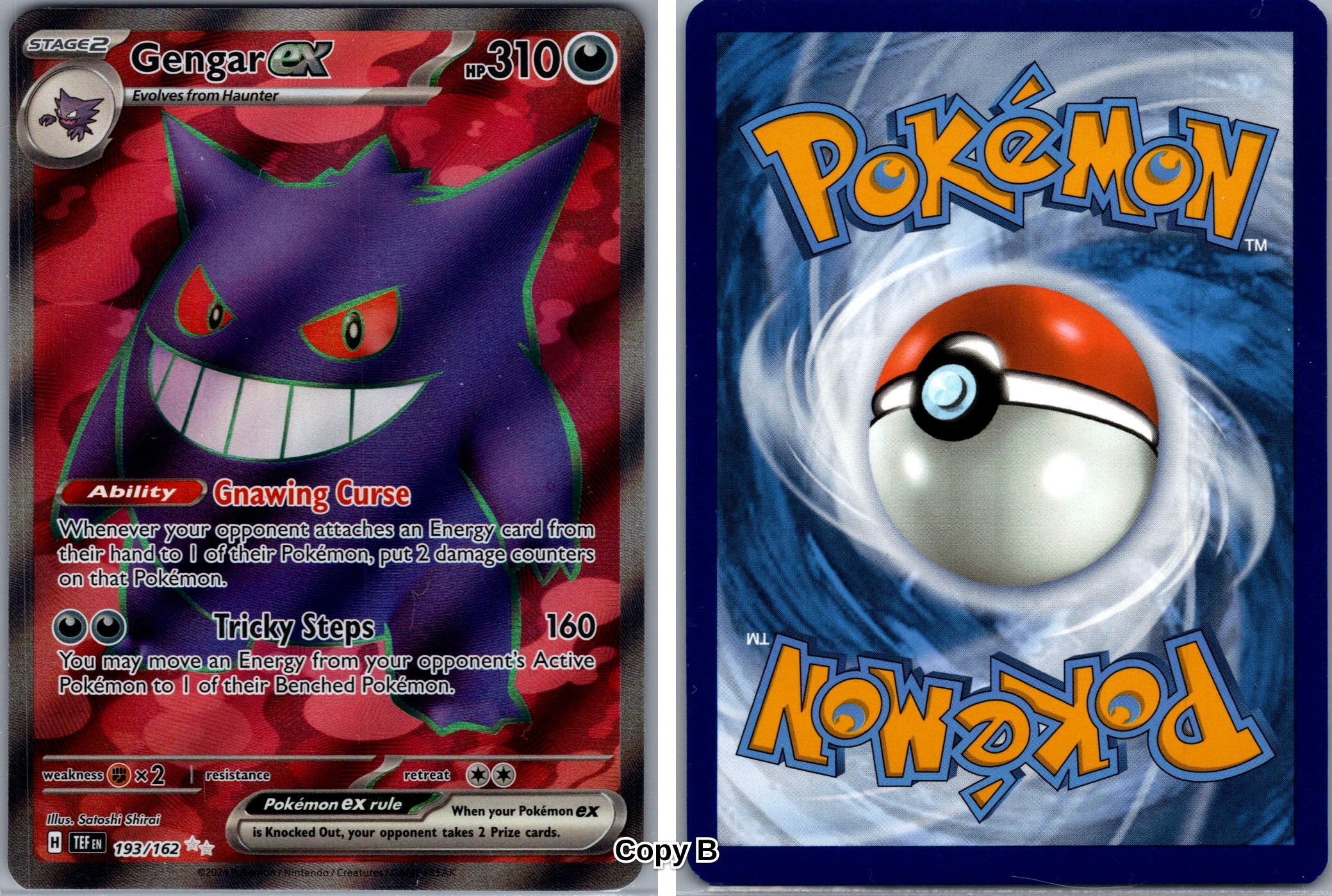Front + Back scan