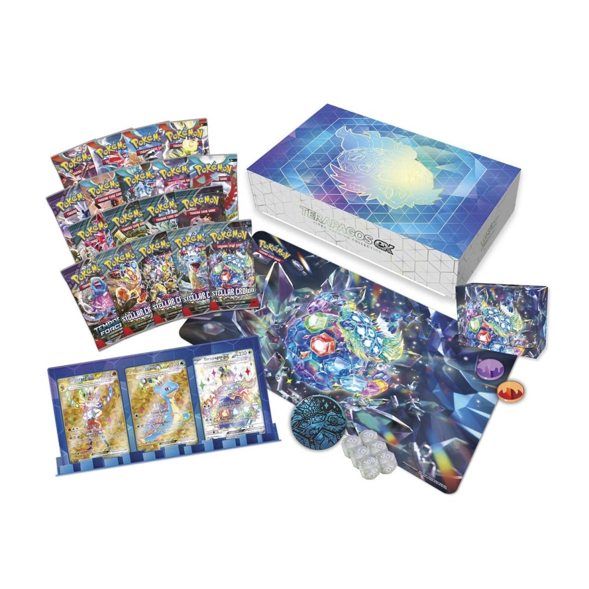 PRE ORDER Pokemon Terapagos ex Ultra-Premium Collection - Collector's Cafe