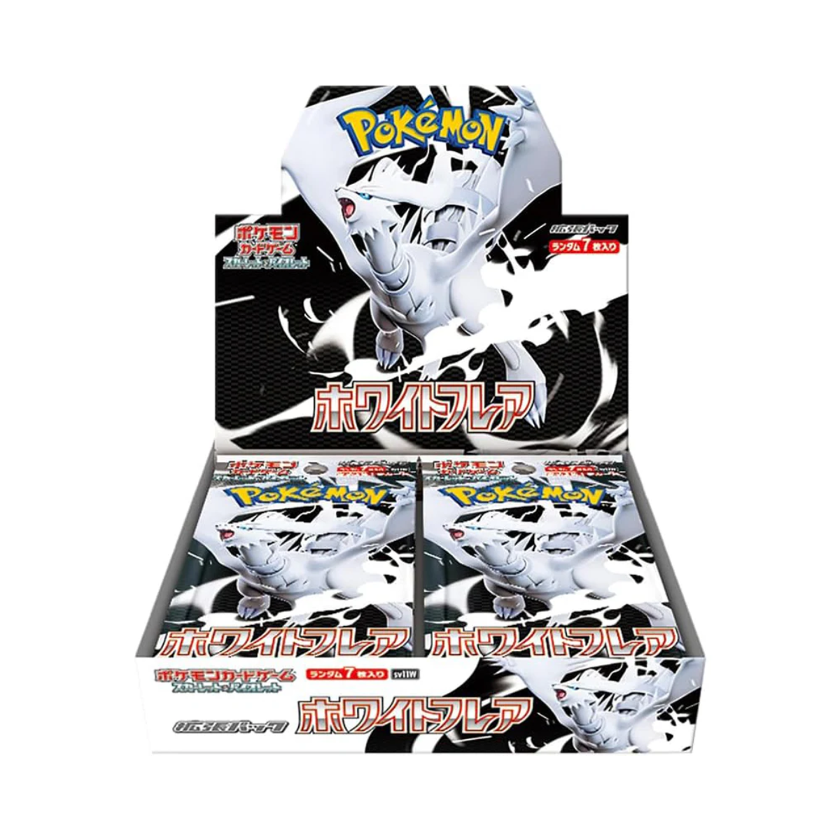 white flare booster display box *Japanese* Pokemon White Flare Booster Box