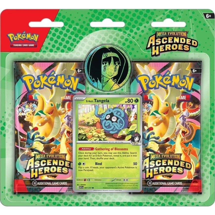Mega Evolution: Ascended Heroes Collection - Erika (3-Tab)