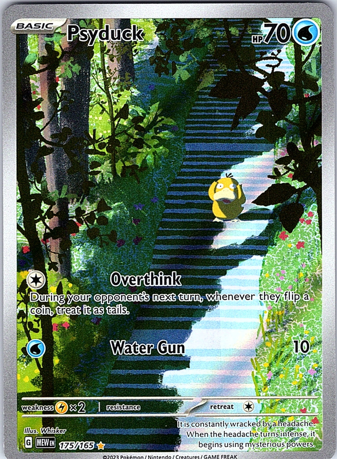 Psyduck Illustration Rare SV: Scarlet & Violet 151 175/165 NM