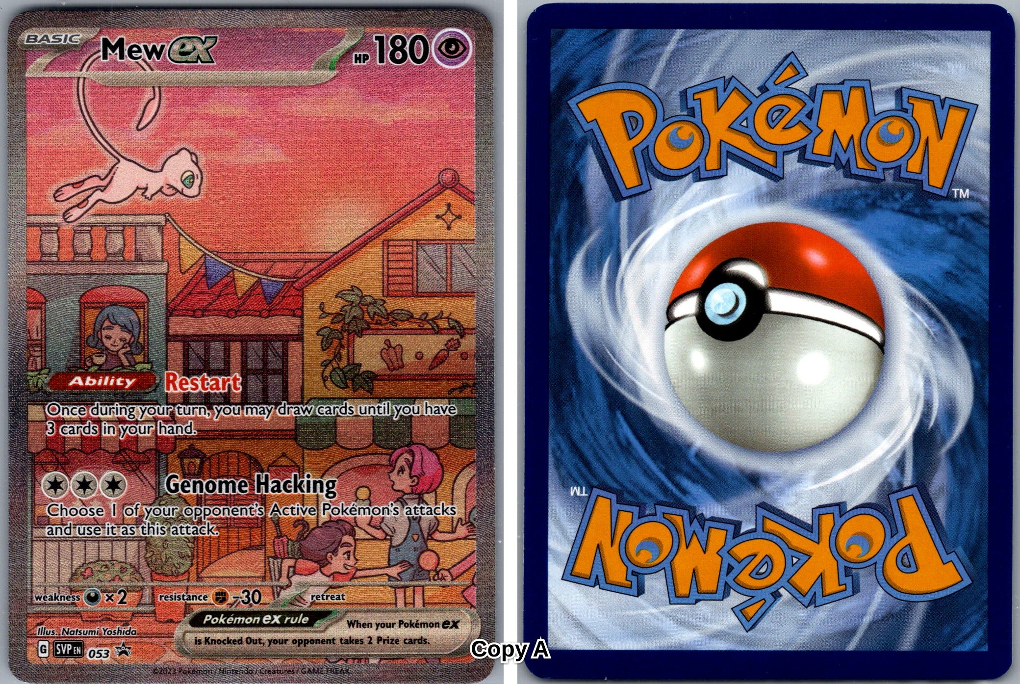 Front + Back scan