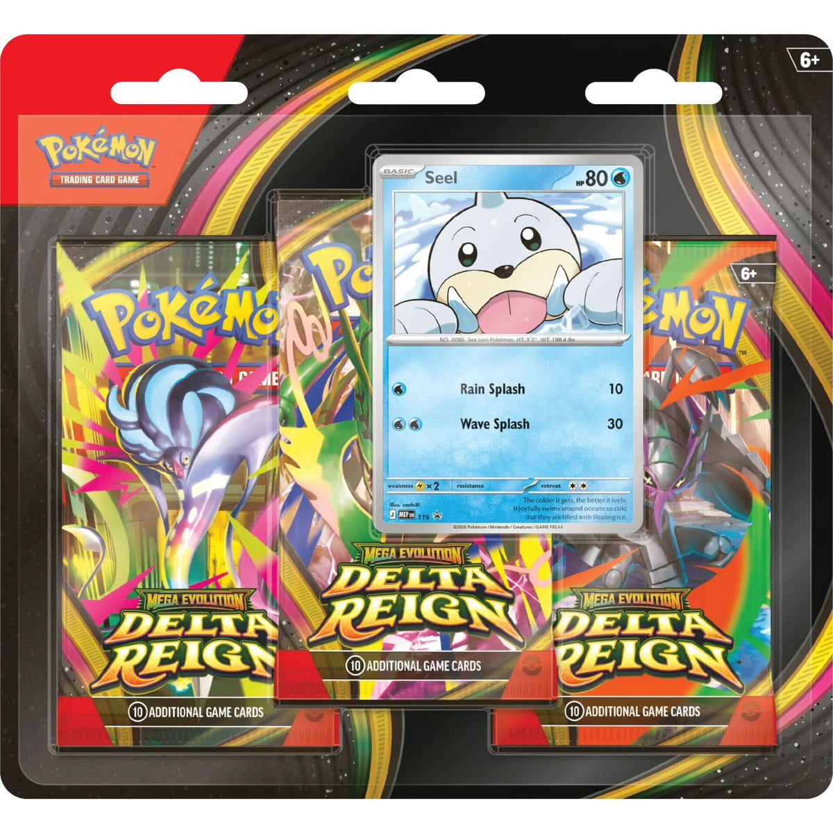 Delta Reign 3 Pack Blister [Seel]