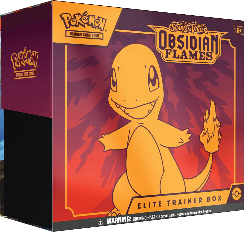 Pokemon Obsidian Flames Elite Trainer Box - SV03: Obsidian Flames (OBF)