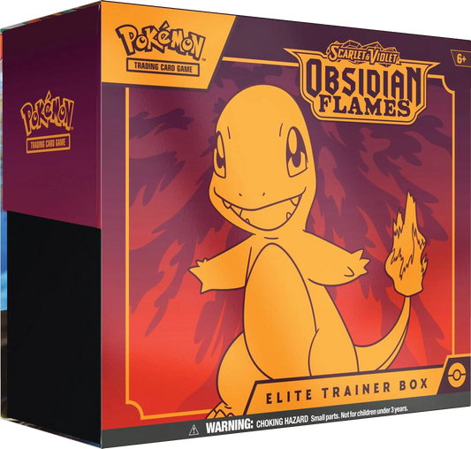 Pokemon Obsidian Flames Elite Trainer Box - SV03: Obsidian Flames (OBF)