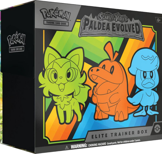 Pokemon Paldea Evolved Elite Trainer Box - SV02: Paldea Evolved (PAL)