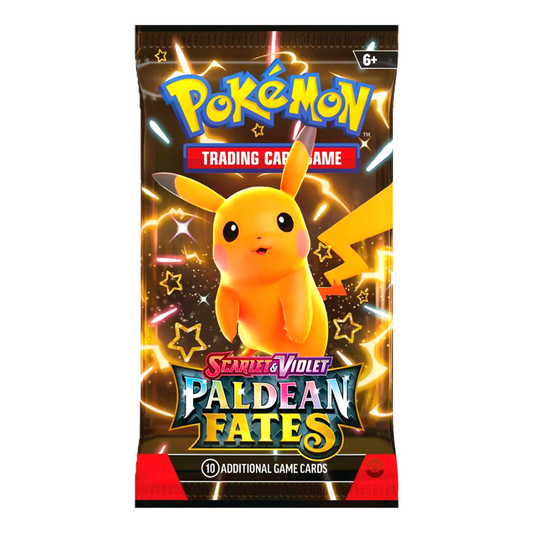 (Live) Pokemon Paldean Fates Booster Pack