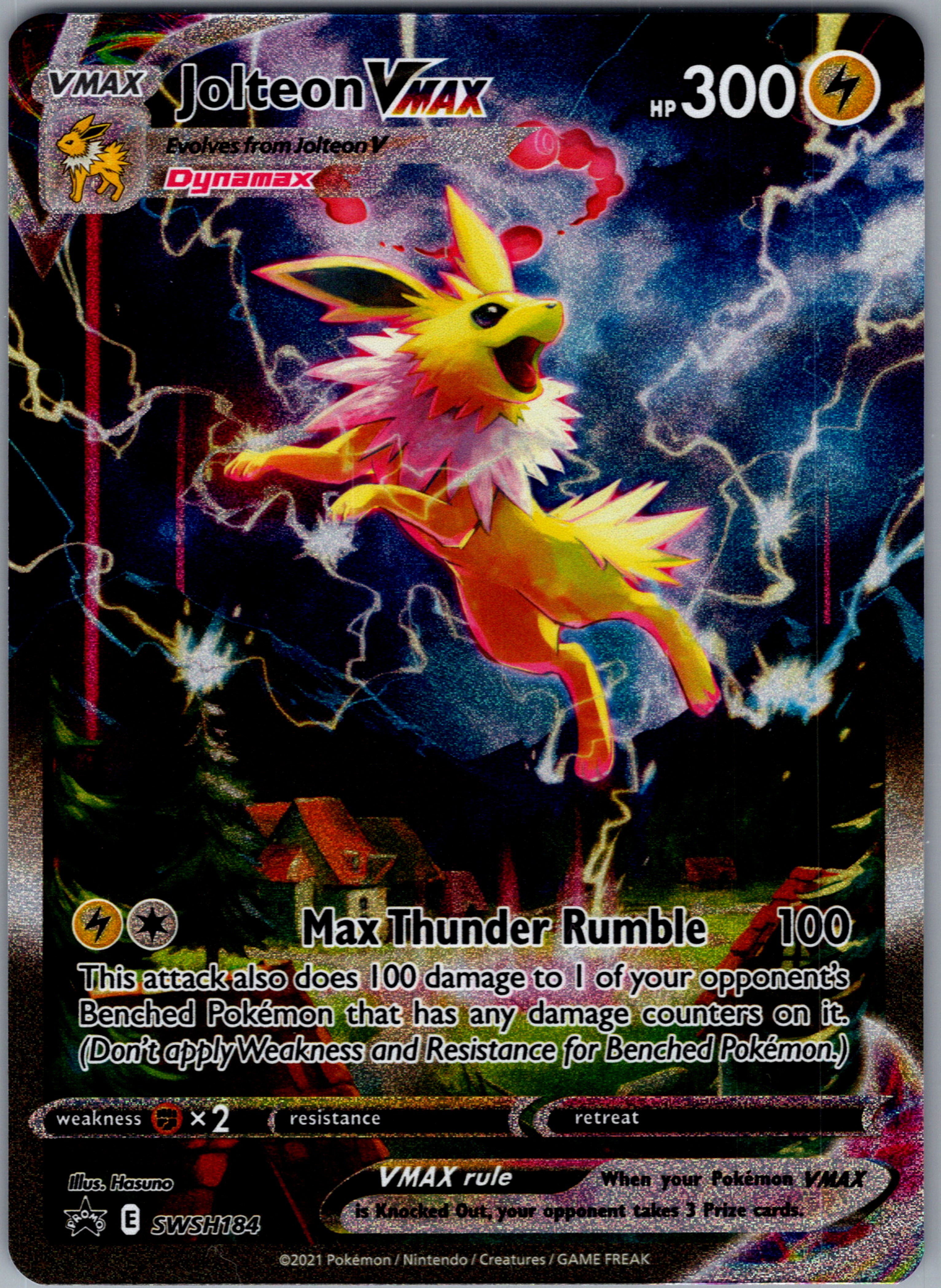 Jolteon VMAX - SWSH184