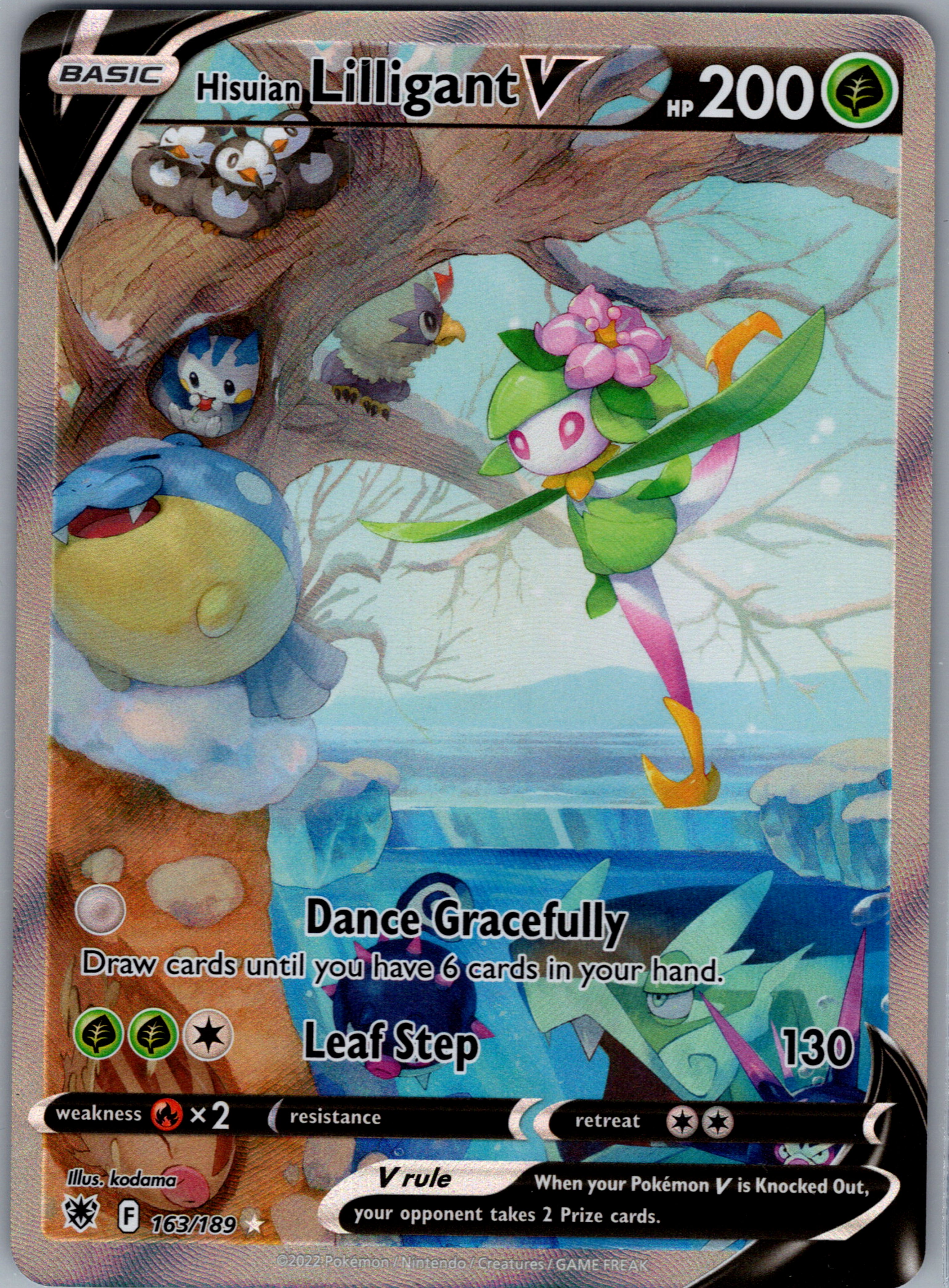 Hisuian Lilligant V (Alternate Full Art)