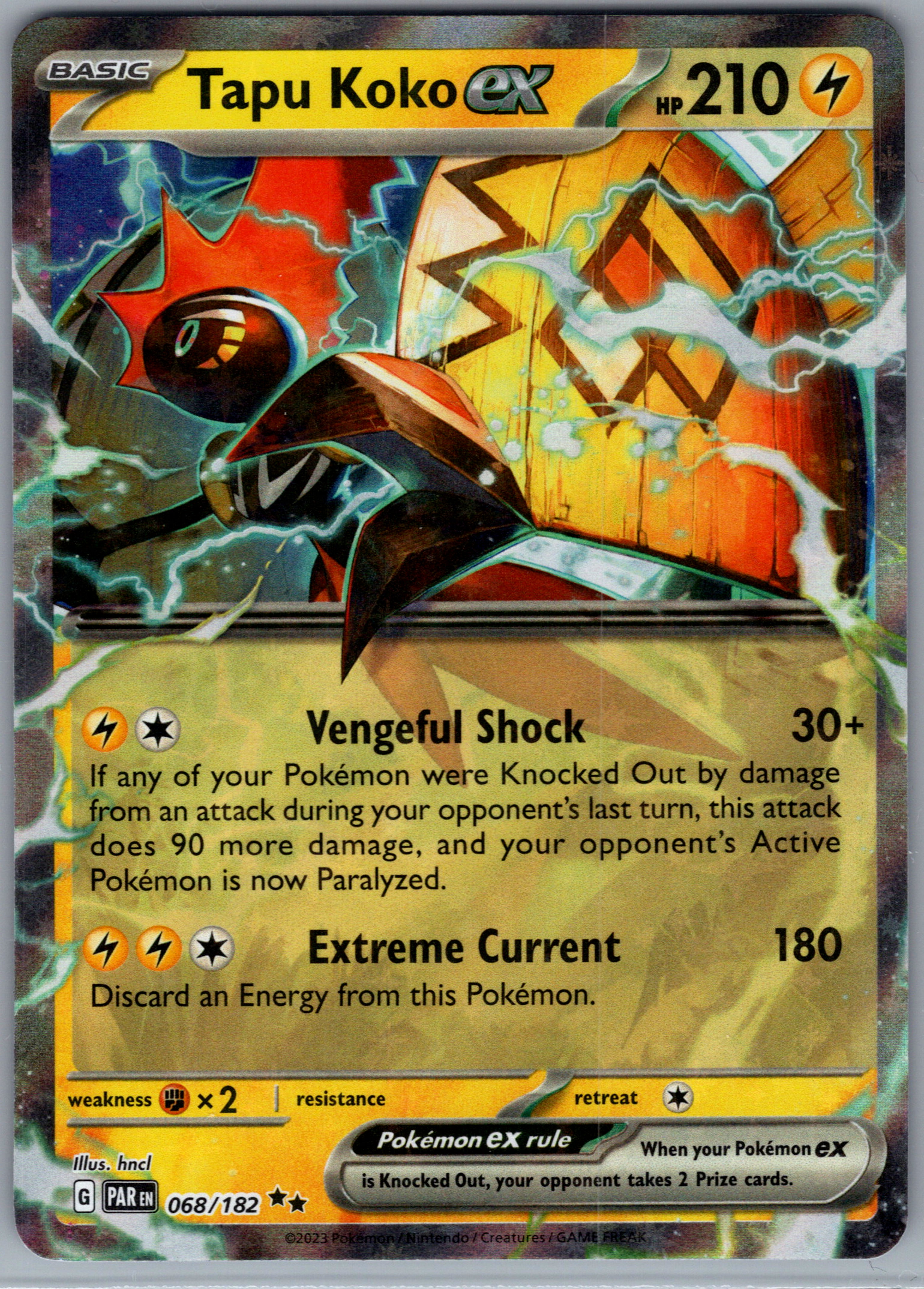 Tapu Koko ex - 068/182