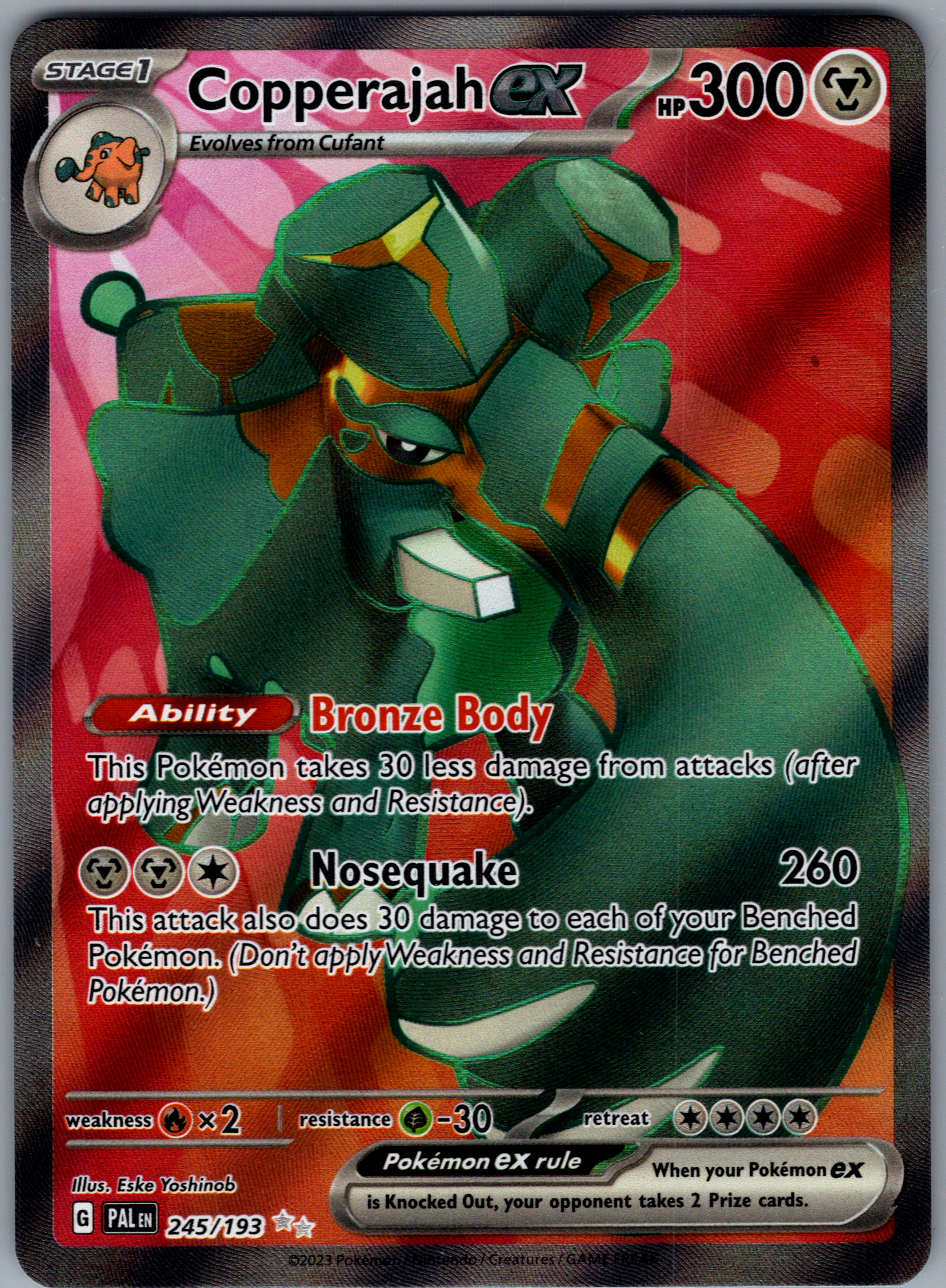 Copperajah ex - 245/193