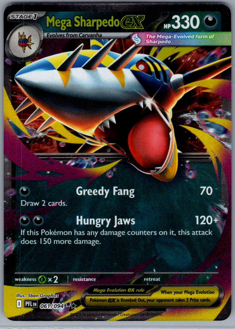 Mega Sharpedo ex - 061/094