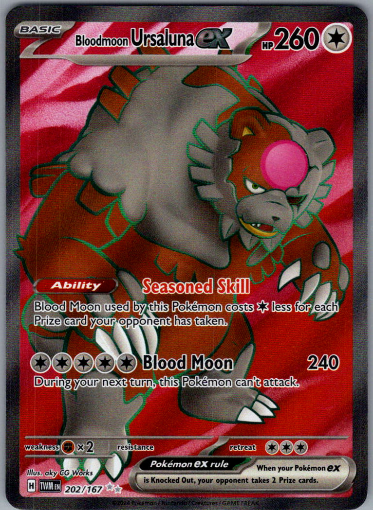 Bloodmoon Ursaluna ex - 202/167