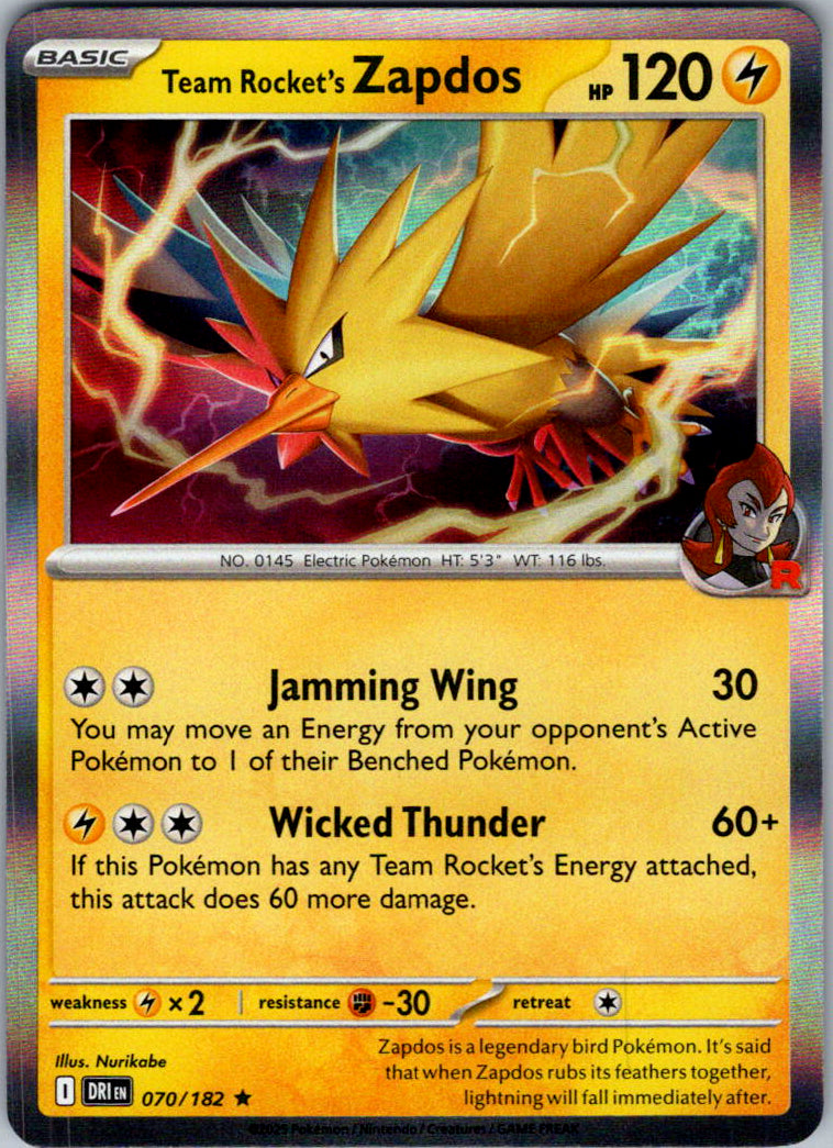 Team Rocket's Zapdos