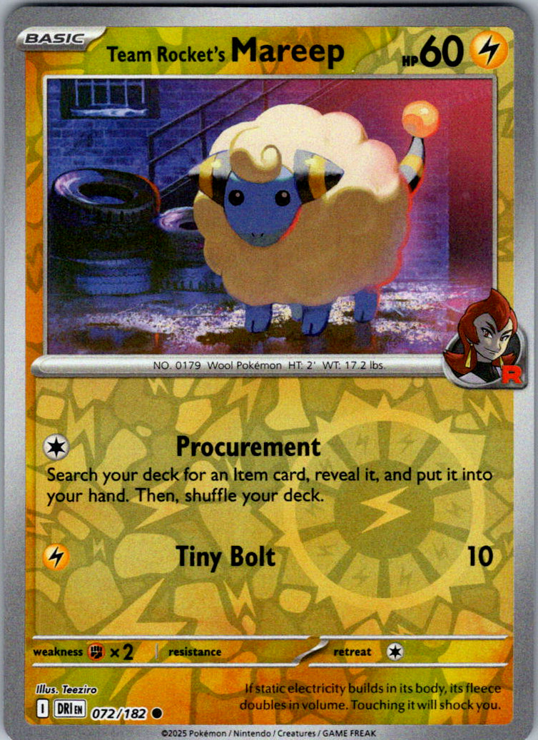 Team Rocket's Mareep