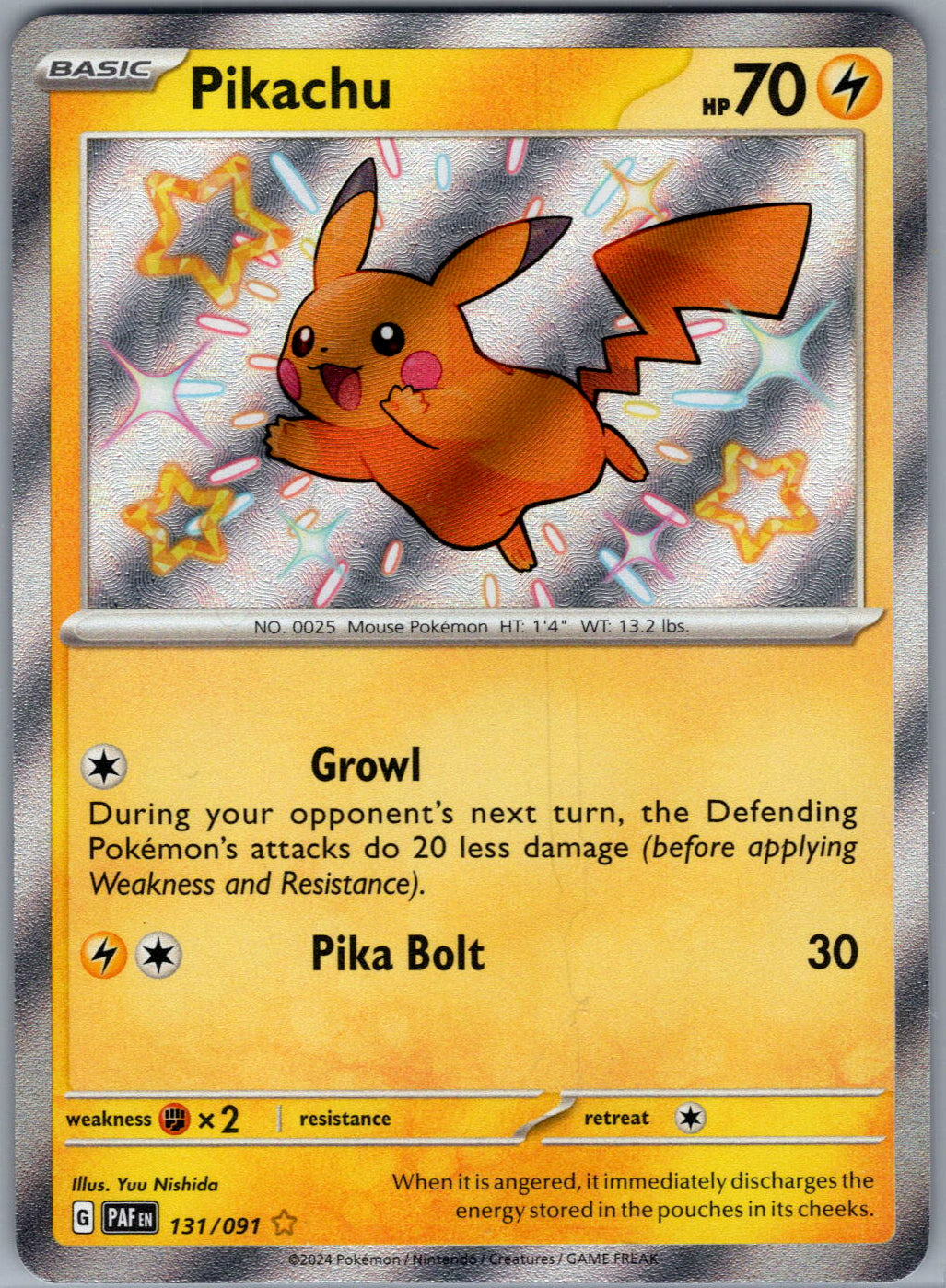 Pikachu - 131/091