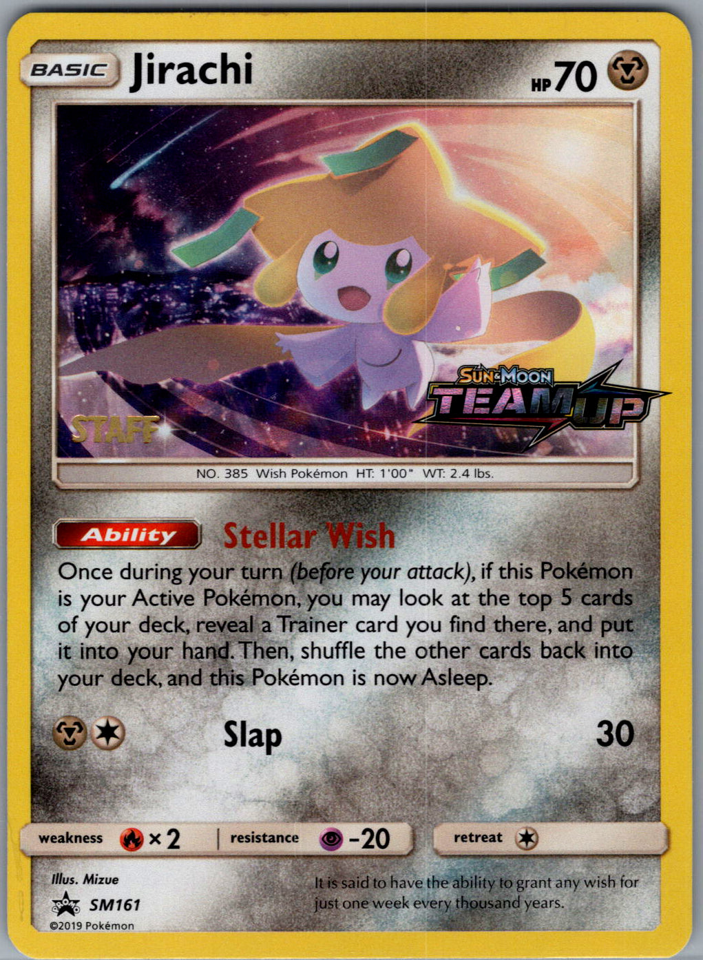 Jirachi - SM161 [Staff]