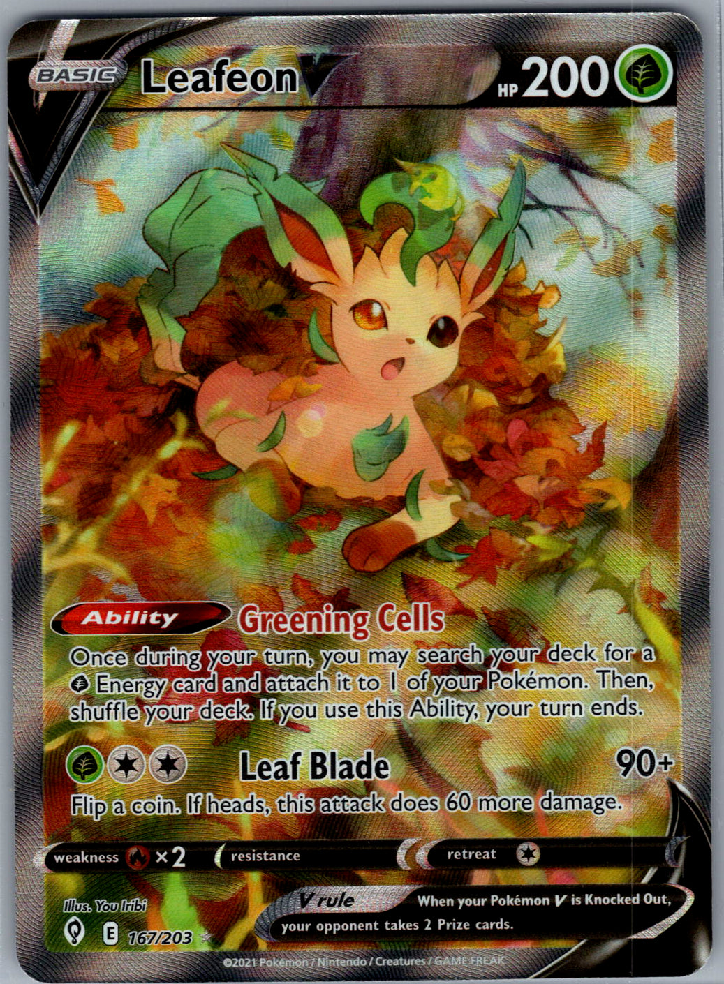 Leafeon V (Alternate Full Art)