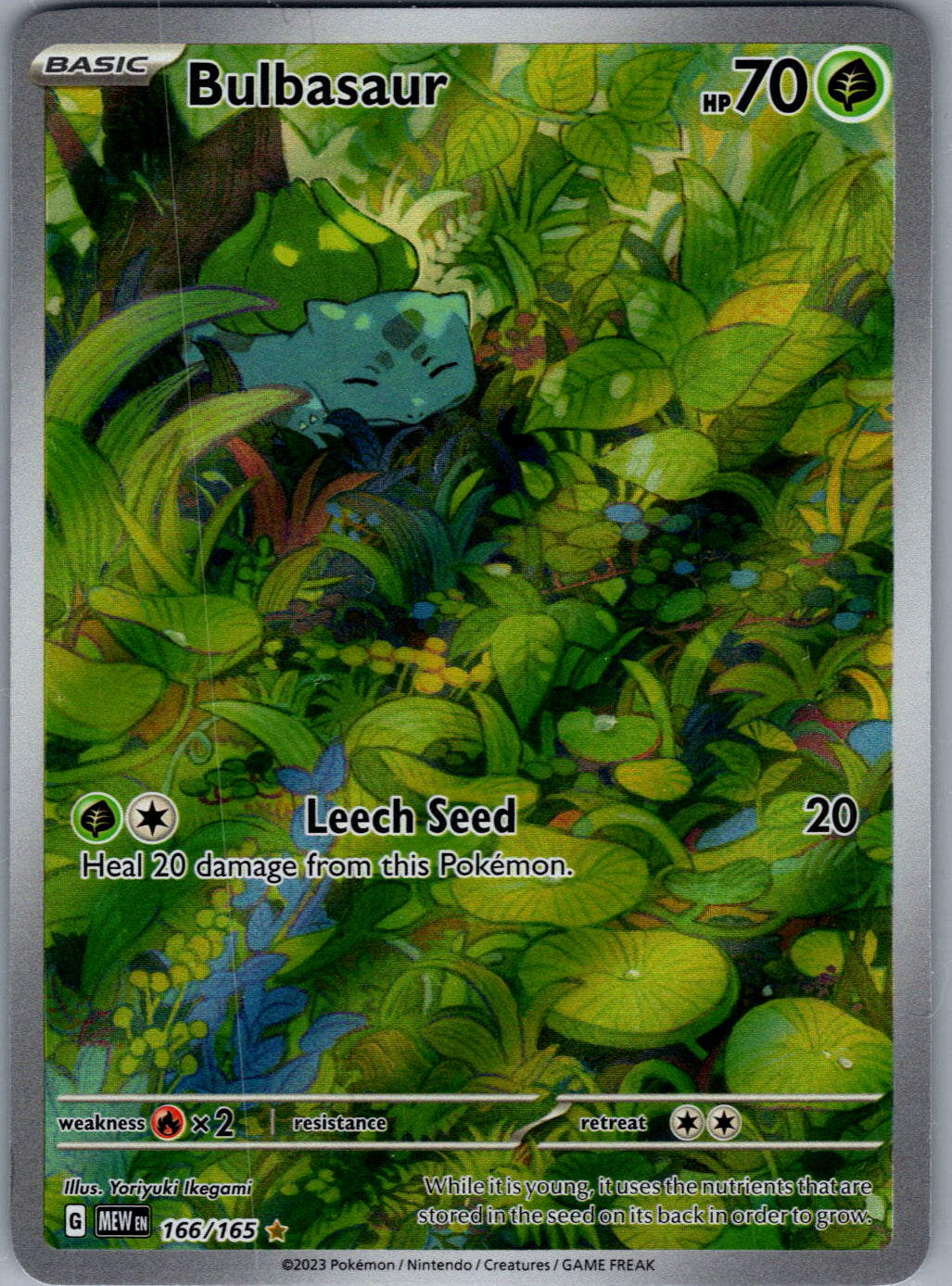 Bulbasaur - 166/165
