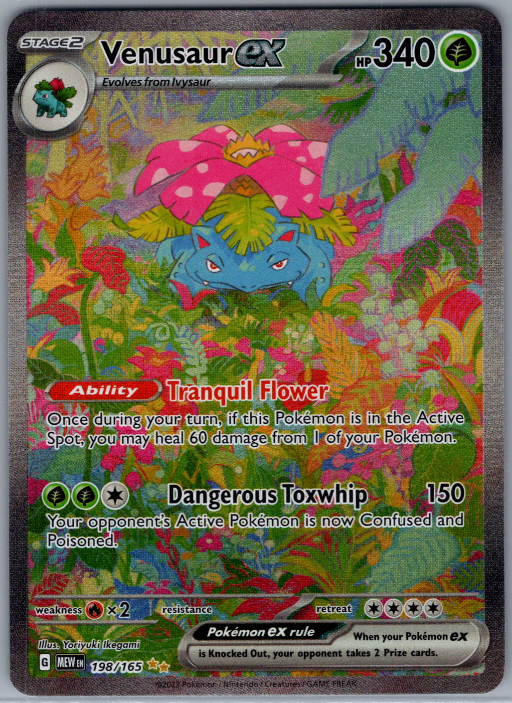 Venusaur ex - 198/165