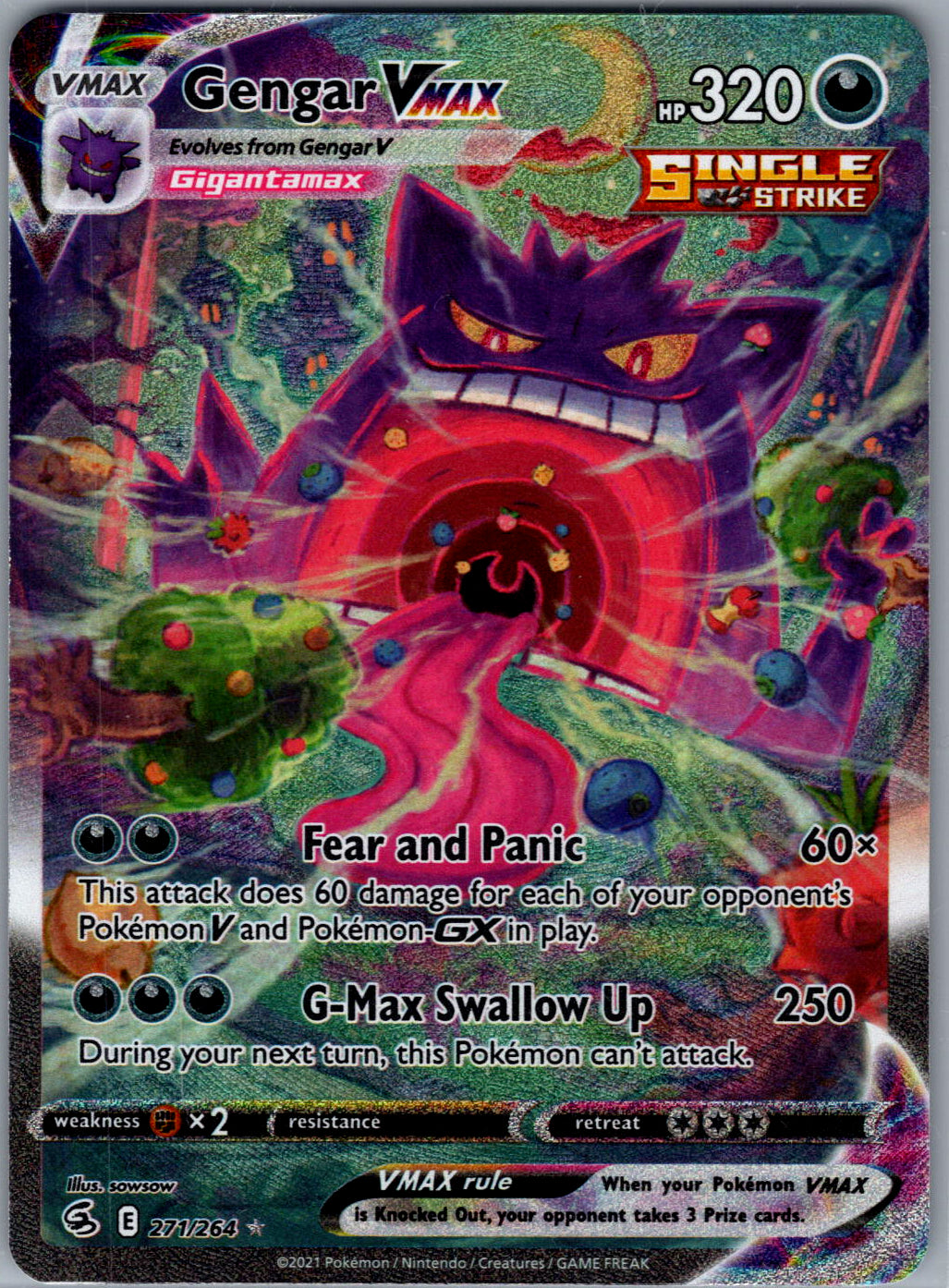 Gengar VMAX (Alternate Art Secret)