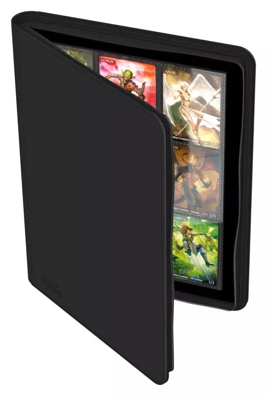 Ultimate Guard 9-Pocket Zipfolio Xenoskin Black - Collector's Cafe