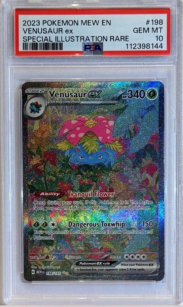 Venusaur ex SIR #198 PSA 10