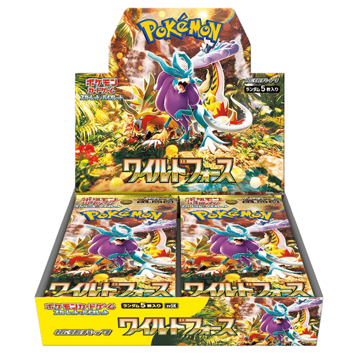 Japanese Wild Force Booster Box - Collector's Cafe